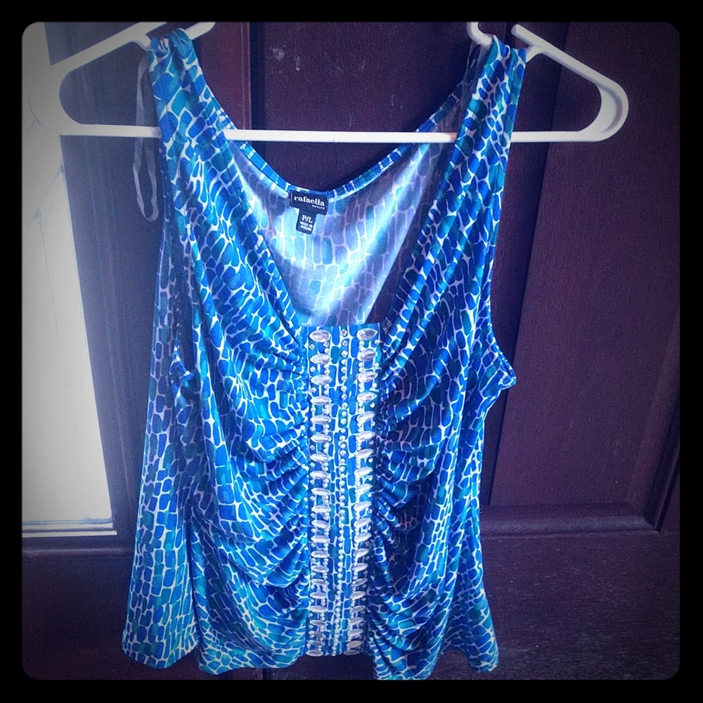 Rafaella diamond studded tank